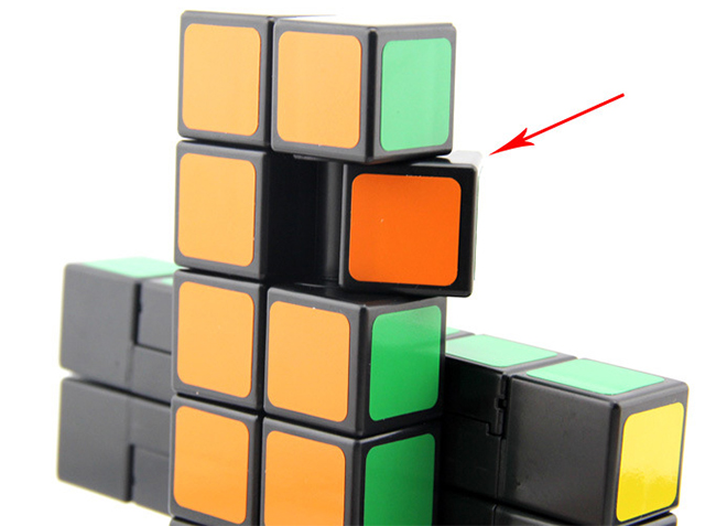 WitEden 2x2x6 Cuboid Cube Version 2 Black